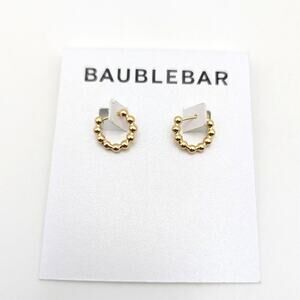 Baublebar Women's Gold Pisa Huggie Hoop Earrings Fashion Jewelry Gifts